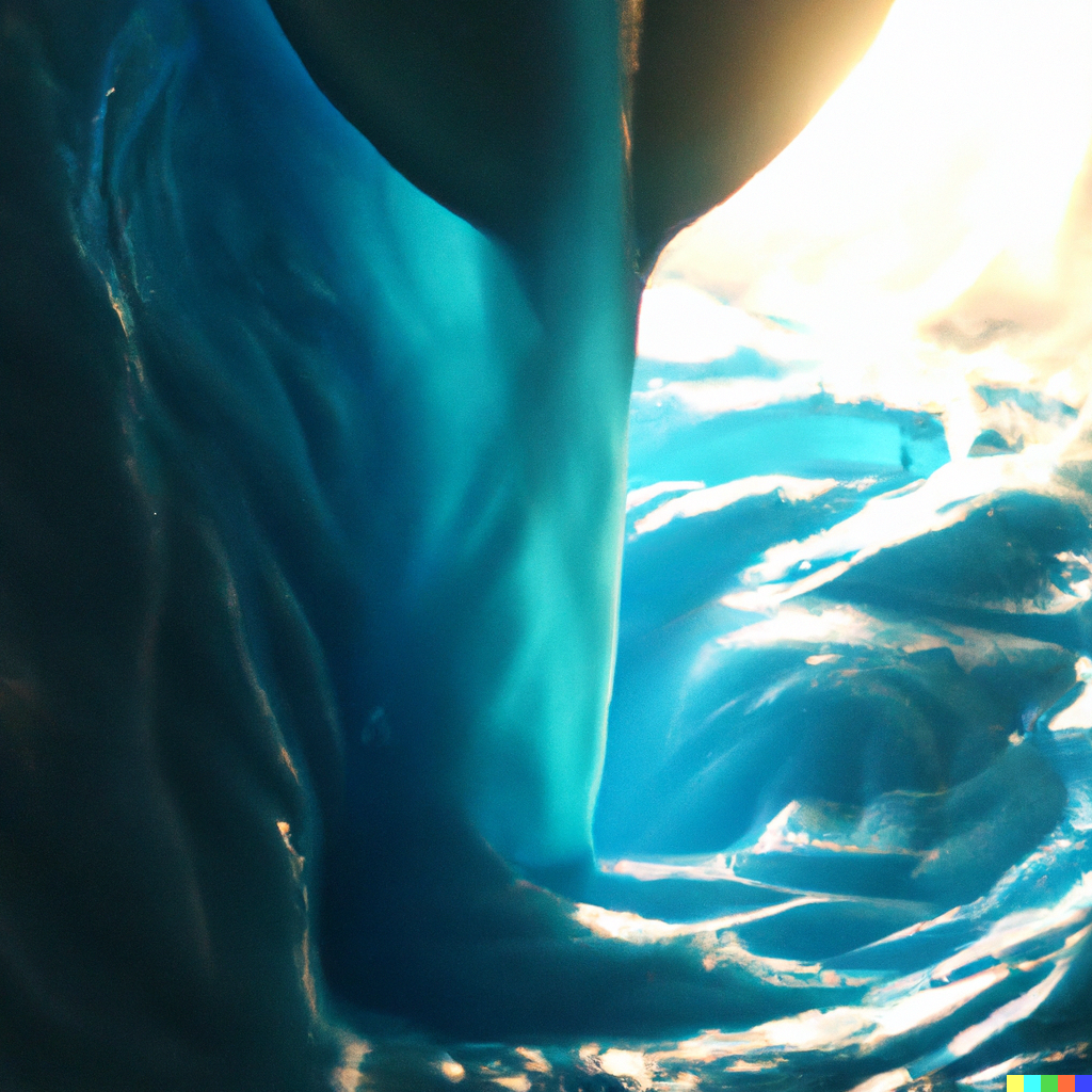 bild på porlande vatten