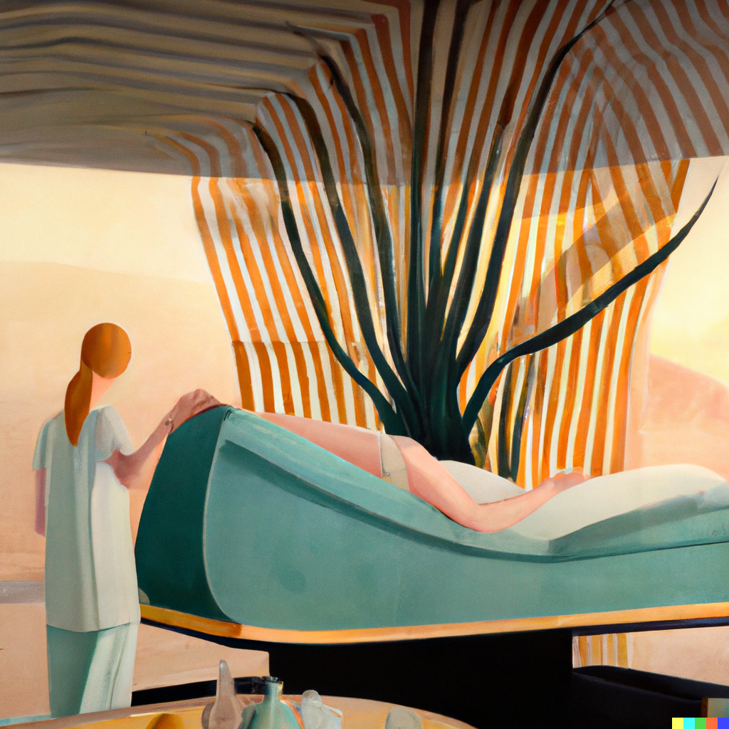 bild på aromaterapi massage